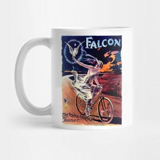 Falcon, Franco-American Bicycle Company Paris 1896 Advertisement Mug